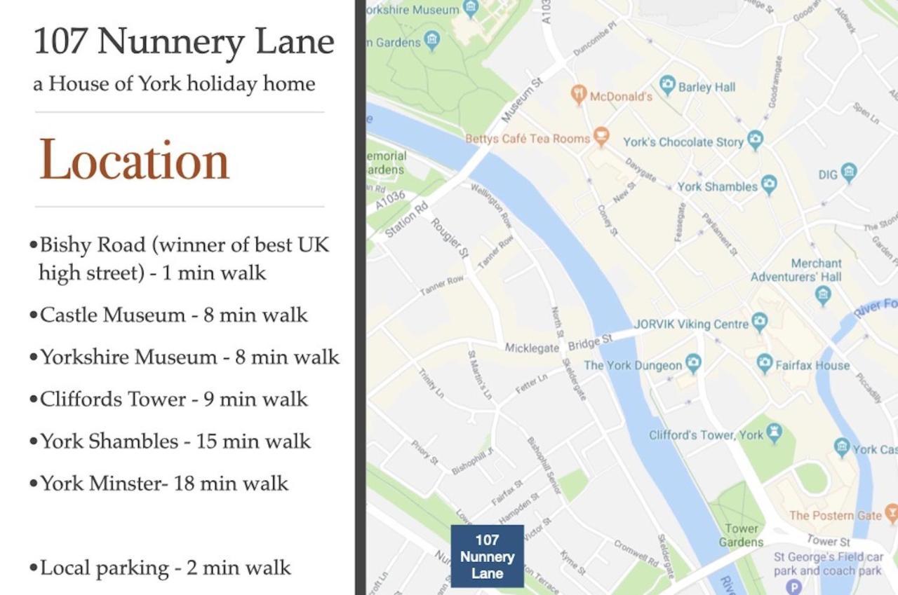 107 Nunnery Lane - A House Of York Holiday Home 외부 사진