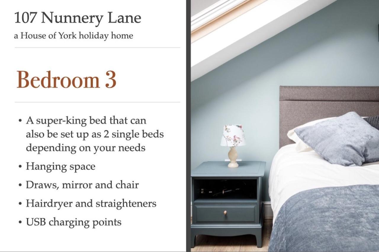 107 Nunnery Lane - A House Of York Holiday Home 외부 사진