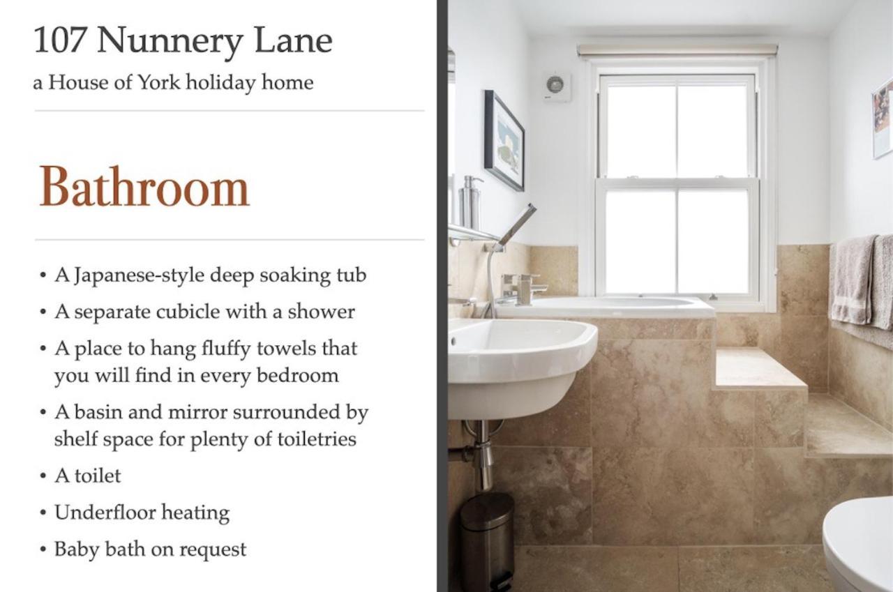 107 Nunnery Lane - A House Of York Holiday Home 외부 사진